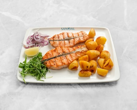 Lachsfilet